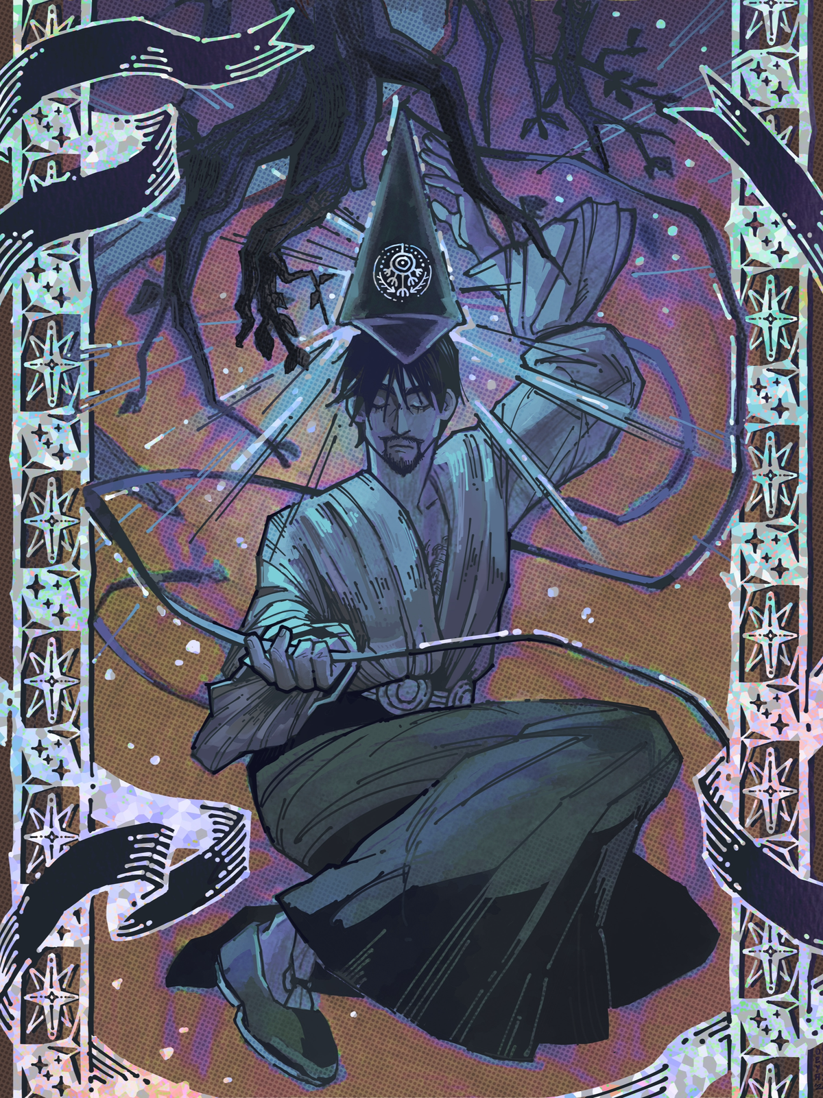 The Master & the Watchful Eye foil prints