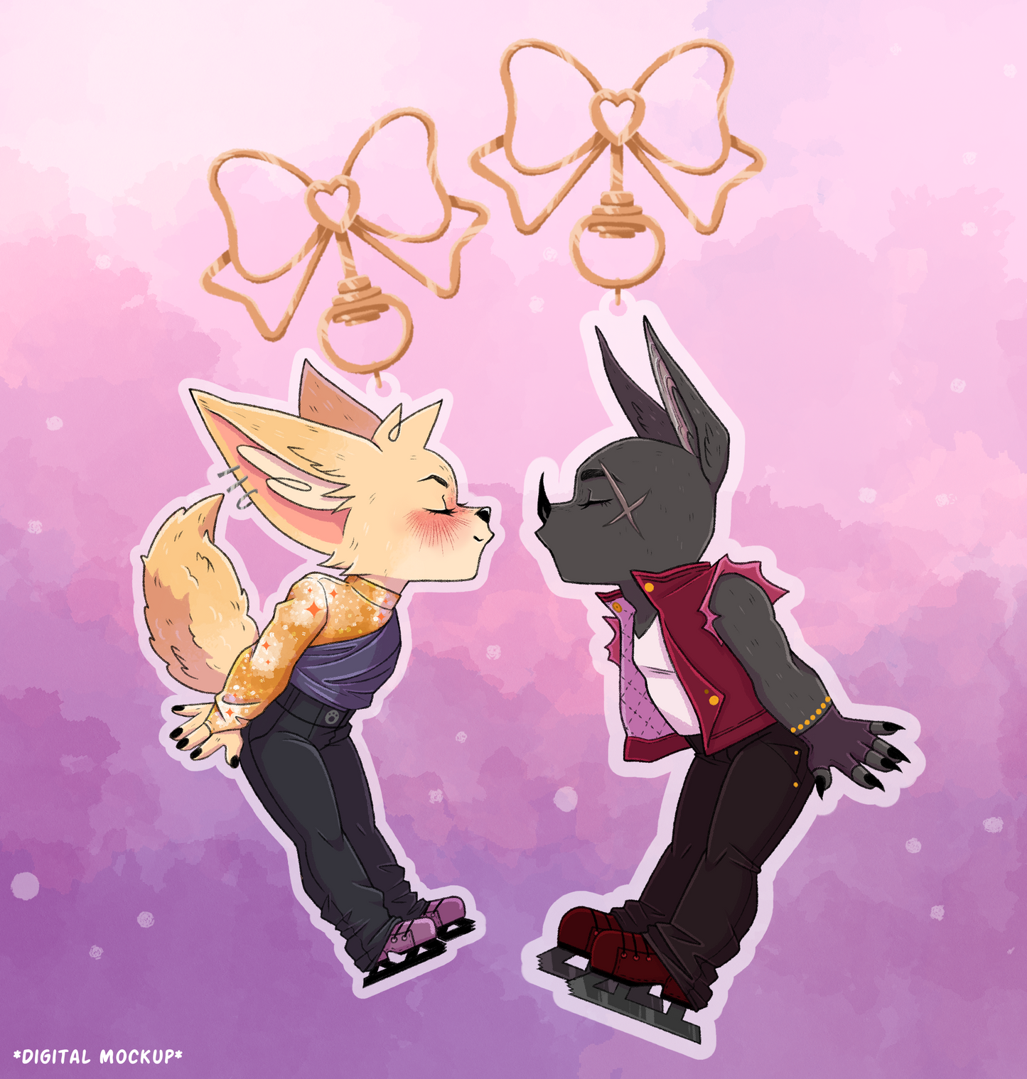 Blades of Furry Kissy & Spinning Charms